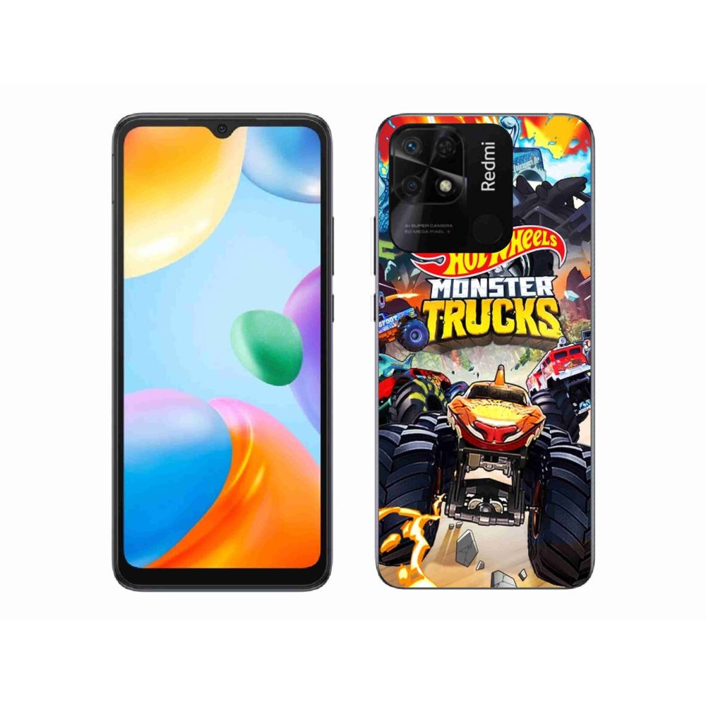 Gélový kryt mmCase na Xiaomi Redmi 10C - hot wheels 2