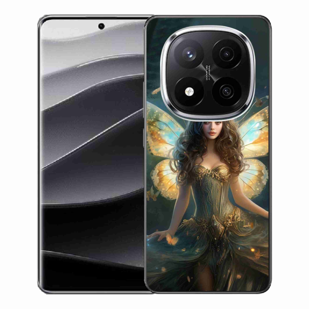 Gélový kryt mmCase na Xiaomi Redmi Note 14 Pro+ 5G - motýlia žena