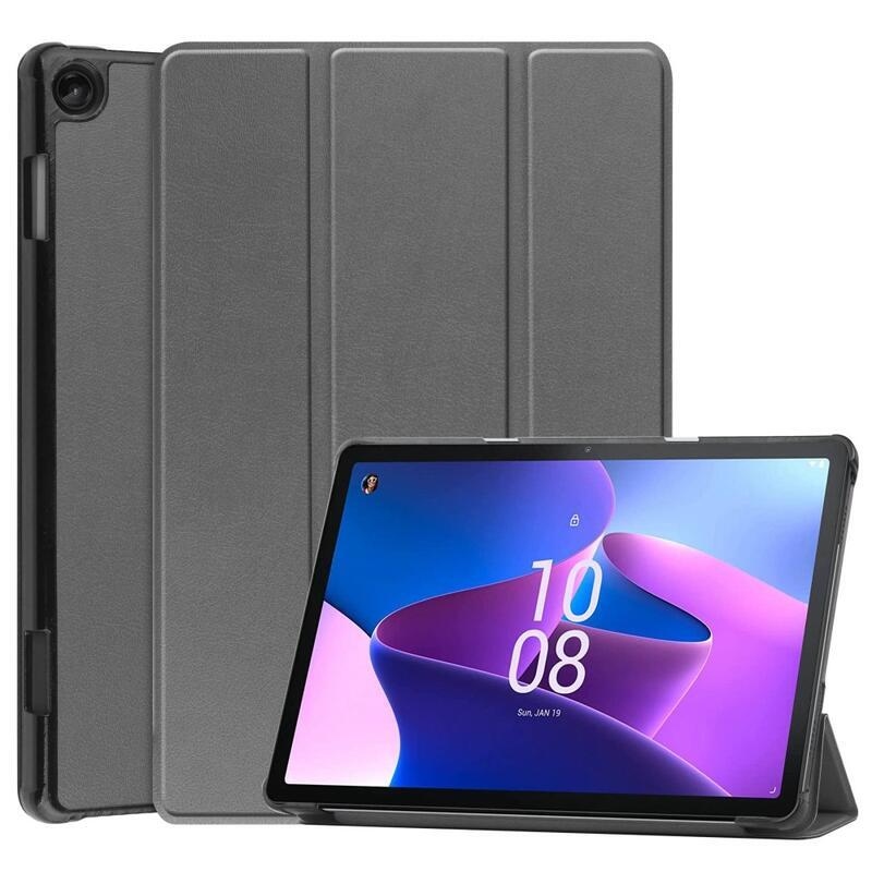 Chytré polohovacie puzdro na Lenovo Tab M10 (3.Gen) - šedé