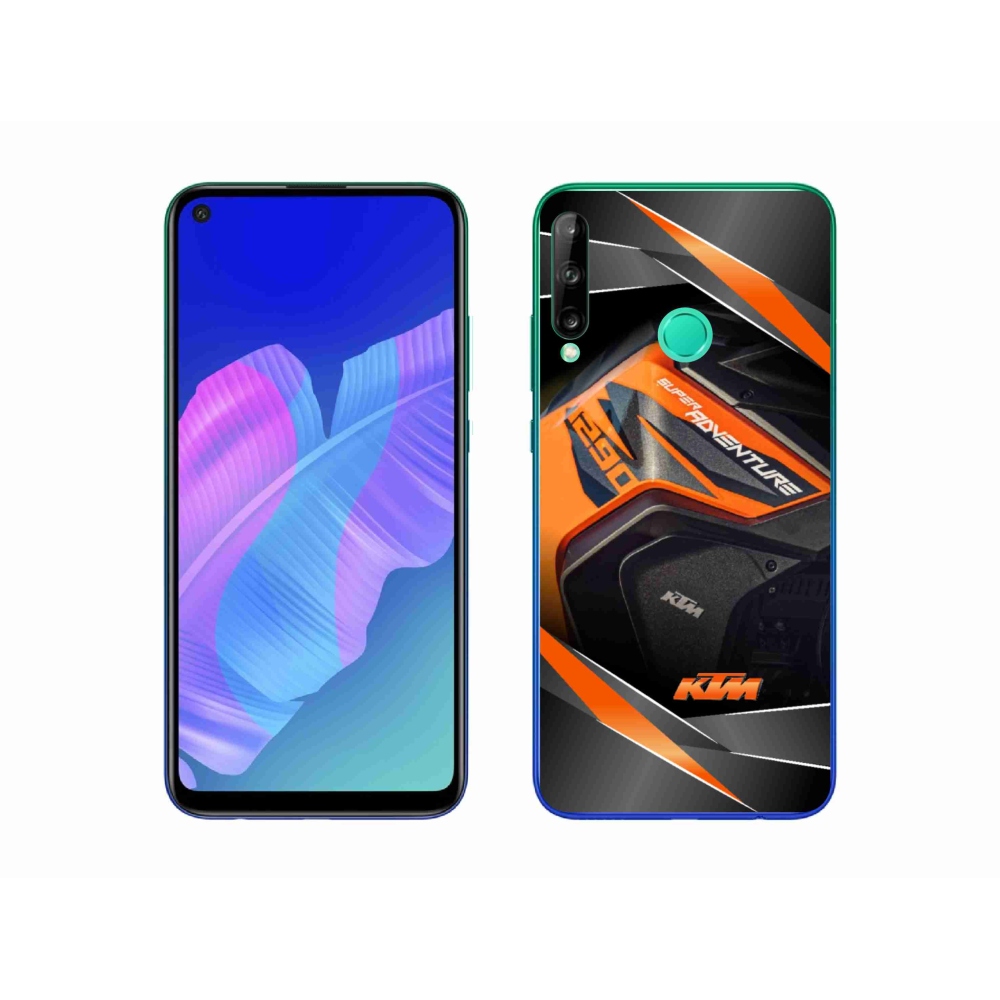 Gélový kryt mmCase na Huawei P40 Lite E - motorka ktm