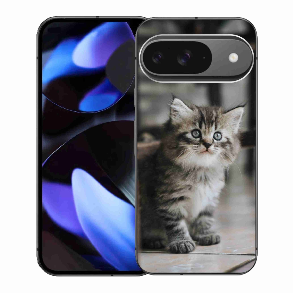 Gélový kryt mmCase na Google Pixel 9/9 Pro - mačiatko