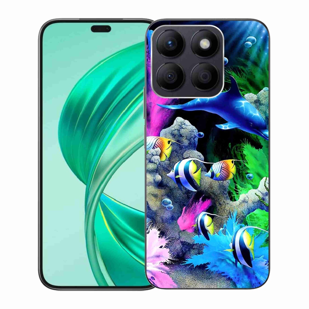 Gélový obal mmCase na Honor X8b - morský svet