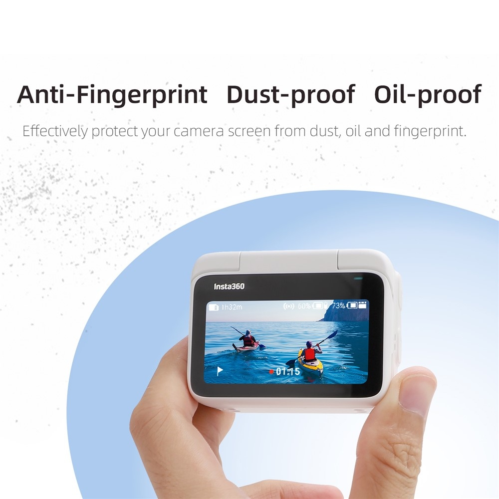 Tvrdené sklo na displej pre Insta360 GO 3 / GO 3S (2 ks)