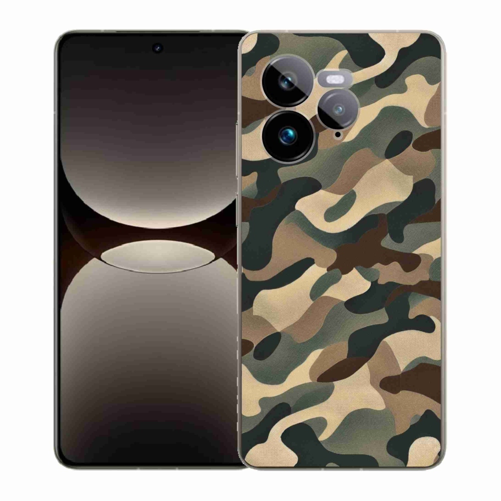 Gélový kryt mmCase na Realme GT 7 Pro 5G - maskáčový vzor 11