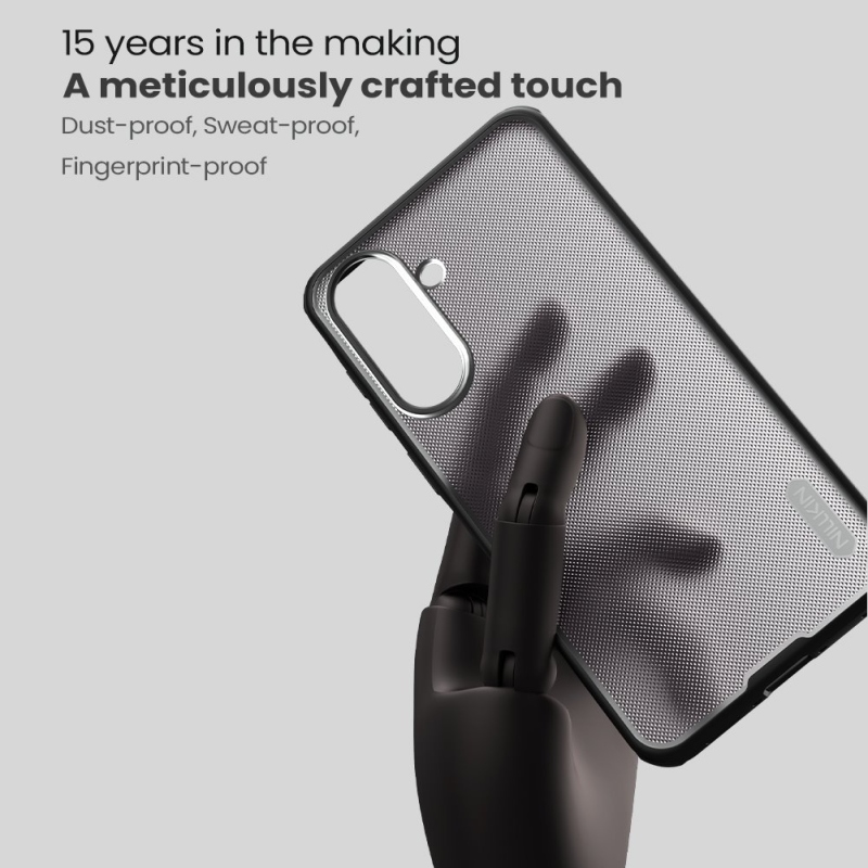 Nillkin Super Frosted PRO Zadný kryt pre Samsung Galaxy A37 Transparent Black