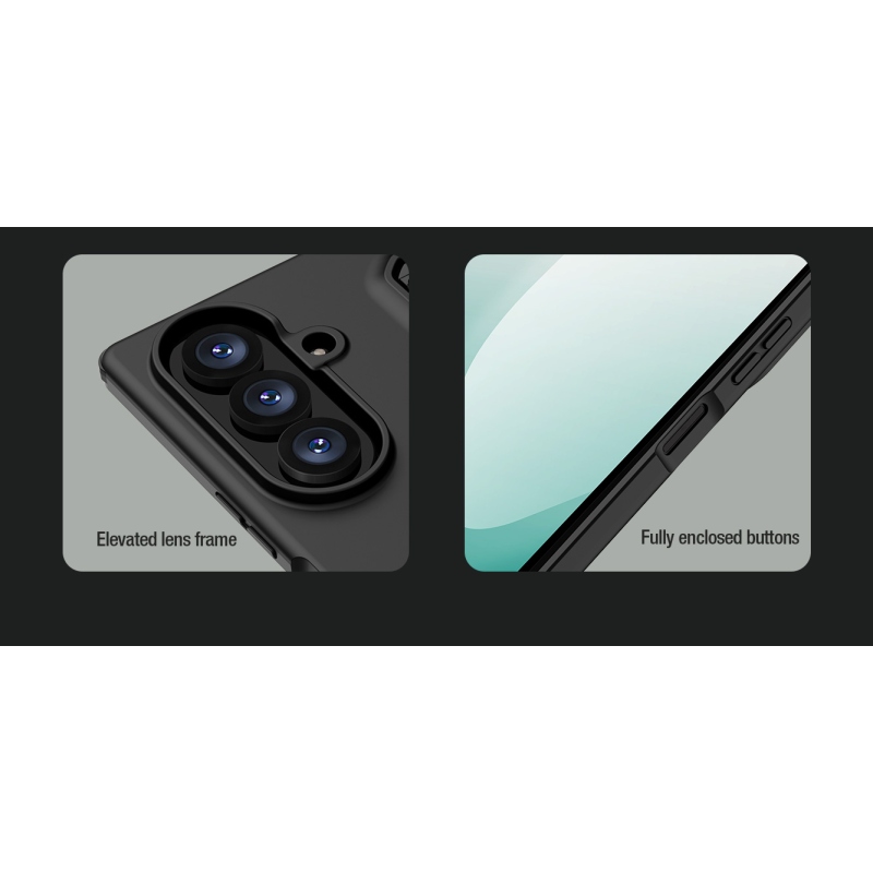 Nillkin Flex Pure Fold – puzdro s priehradkou na pero pre Samsung Galaxy Z Fold 8 Ultra Blue