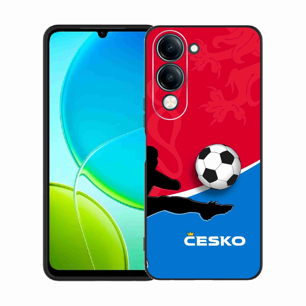Gélový kryt mmCase na Vivo Y29s 5G - futbal Česko 2