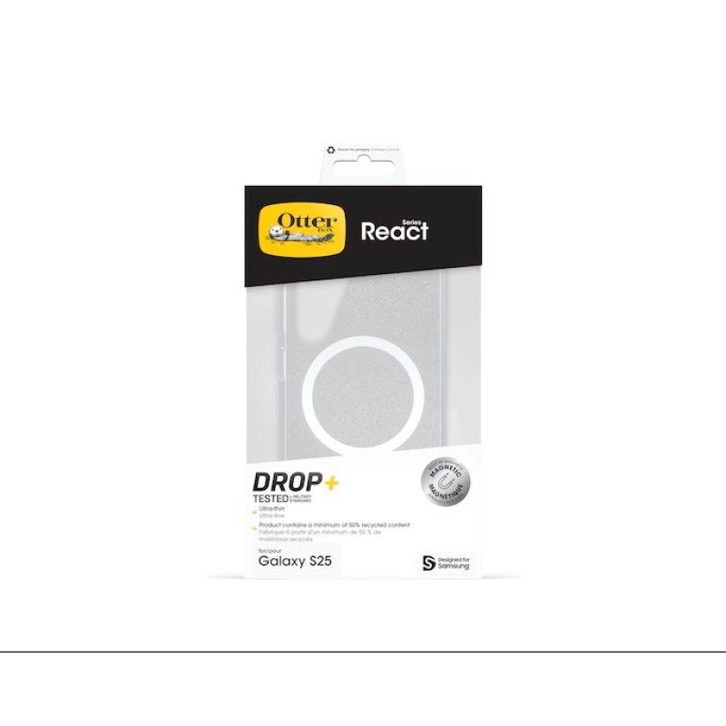 GP-FPS931OB Samsung by Otterbox React Ochranný kryt pre Galaxy S25 Stardust