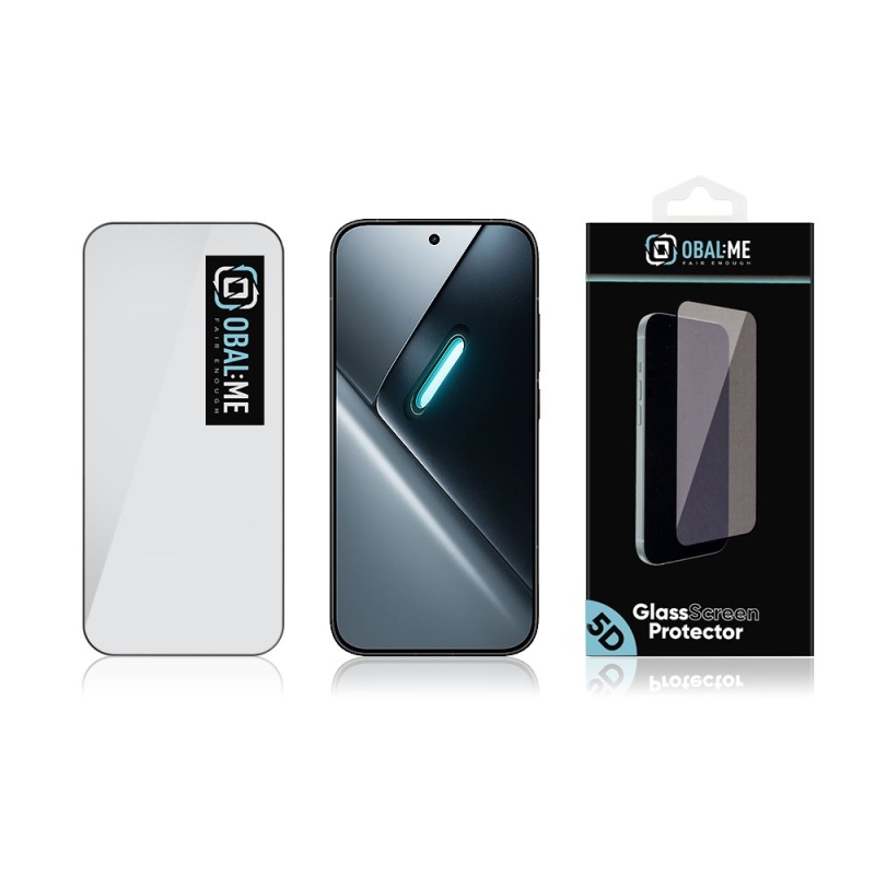 OBAL:ME 5D tvrdené sklo pre Xiaomi Poco X8 Pro, čierne
