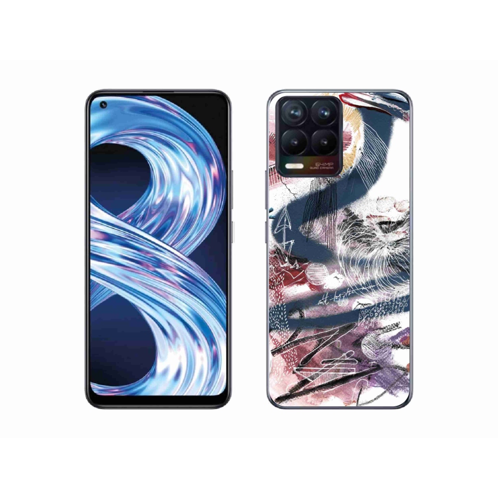 Gélový kryt mmCase na Realme 8 Pro - abstraktný motív 28