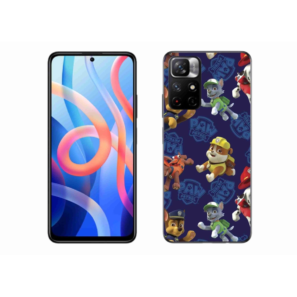 Gélový kryt mmCase na Xiaomi Poco M4 Pro 5G - labková patrola 1