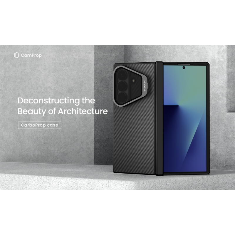 Nillkin CarboProp Aramid Magnetic zadný kryt pre Samsung Galaxy Z Fold 8 Ultra Black
