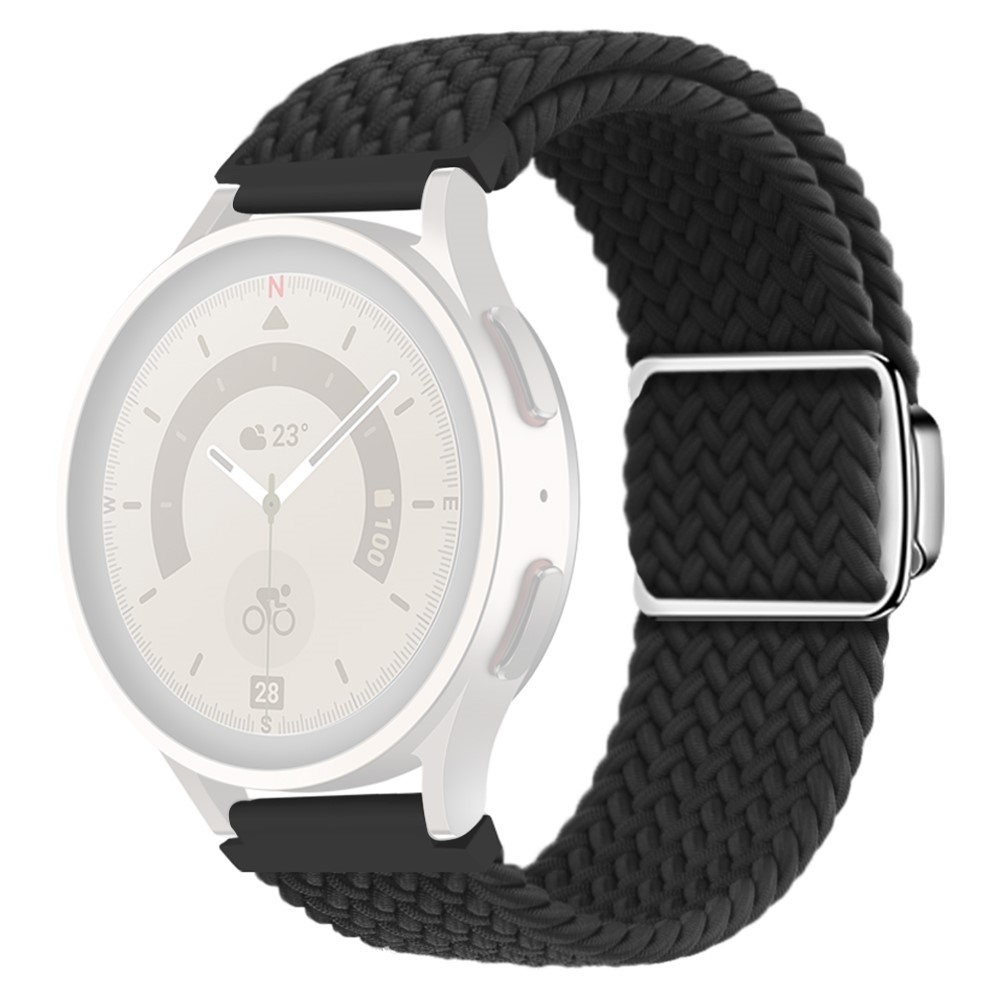Clasp nylonový remienok 22mm na Garmin Forerunner 265 - čierny