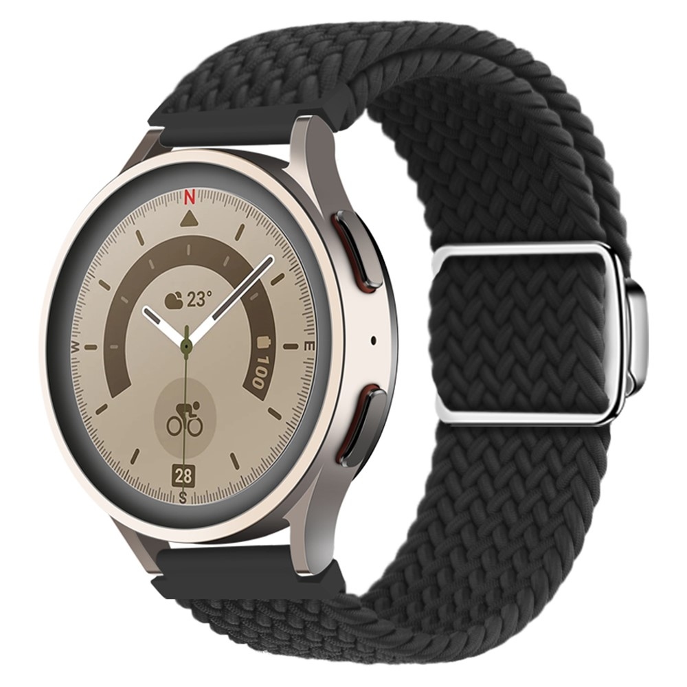 Clasp nylonový remienok 22mm na Garmin Forerunner 265 - čierny