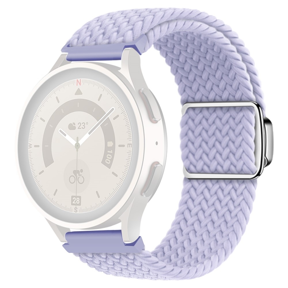 Clasp nylonový remienok 22mm na Garmin Forerunner 265 - fialový