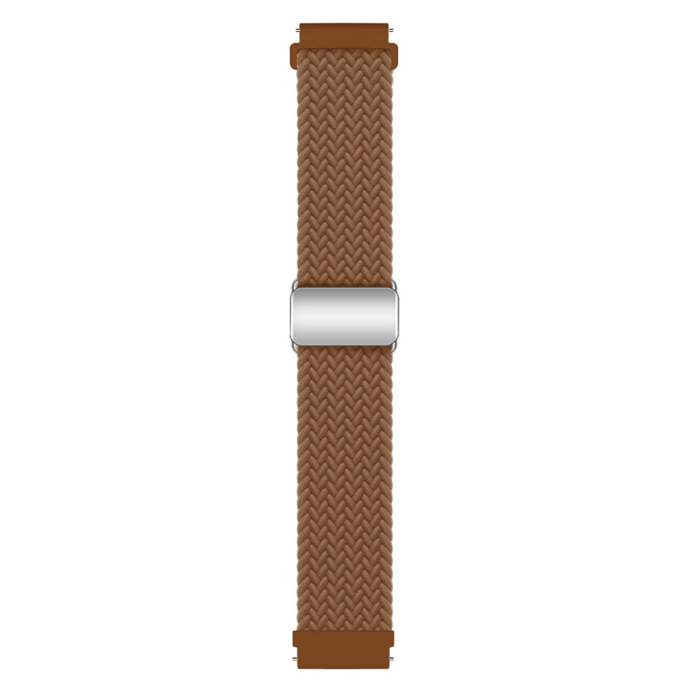Clasp nylonový remienok 22mm na Garmin Forerunner 265 - hnedý