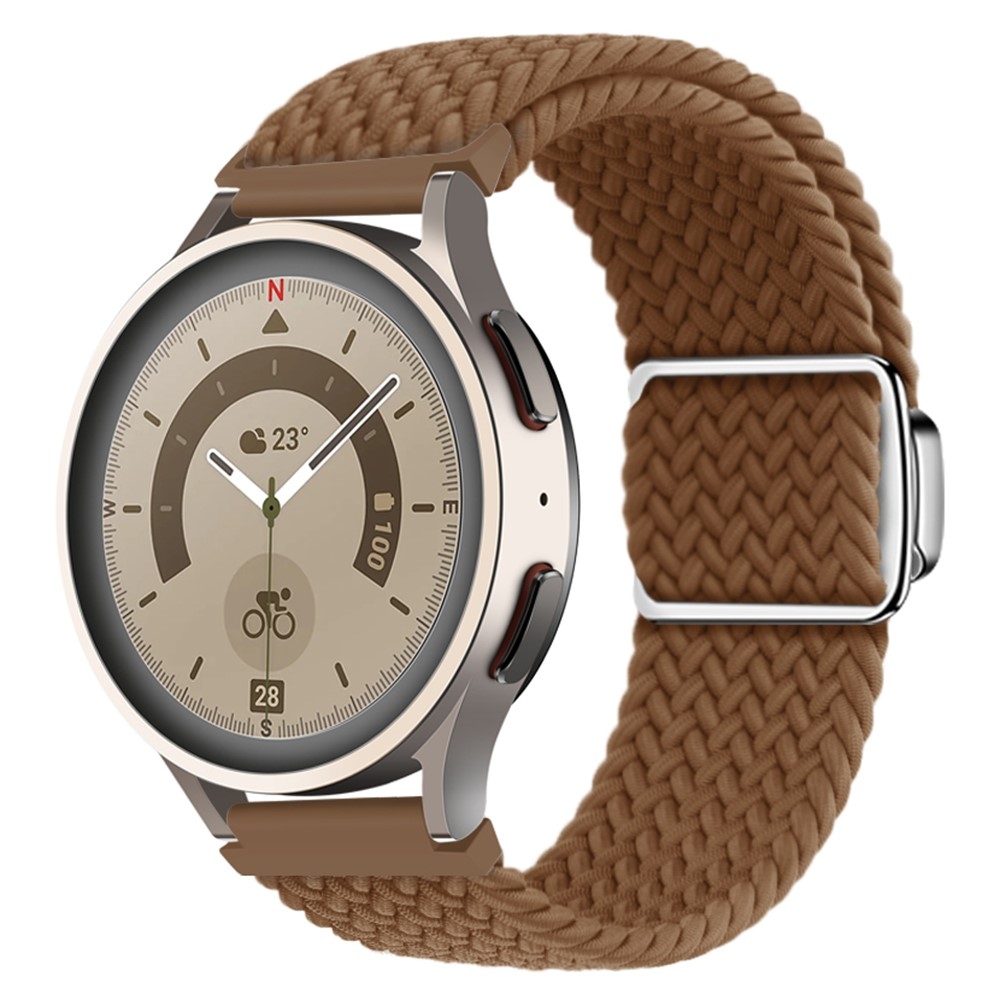 Clasp nylonový remienok 22mm na Garmin Forerunner 265 - hnedý