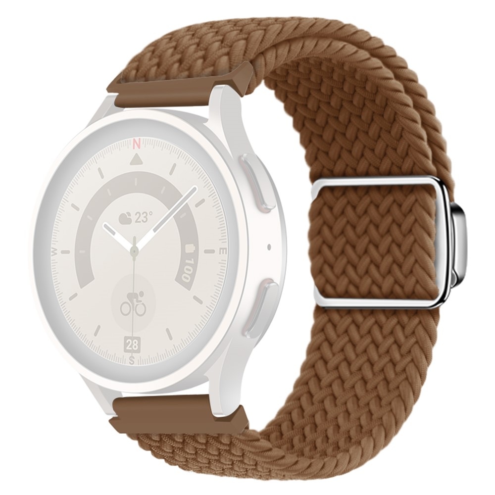 Clasp nylonový remienok 22mm na Garmin Forerunner 265 - hnedý