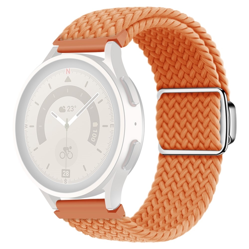 Clasp nylonový remienok 22mm na Garmin Forerunner 265 - oranžový