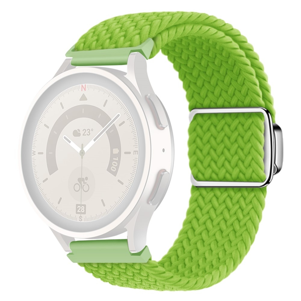 Clasp nylonový remienok 22mm na Garmin Forerunner 265 - zelený