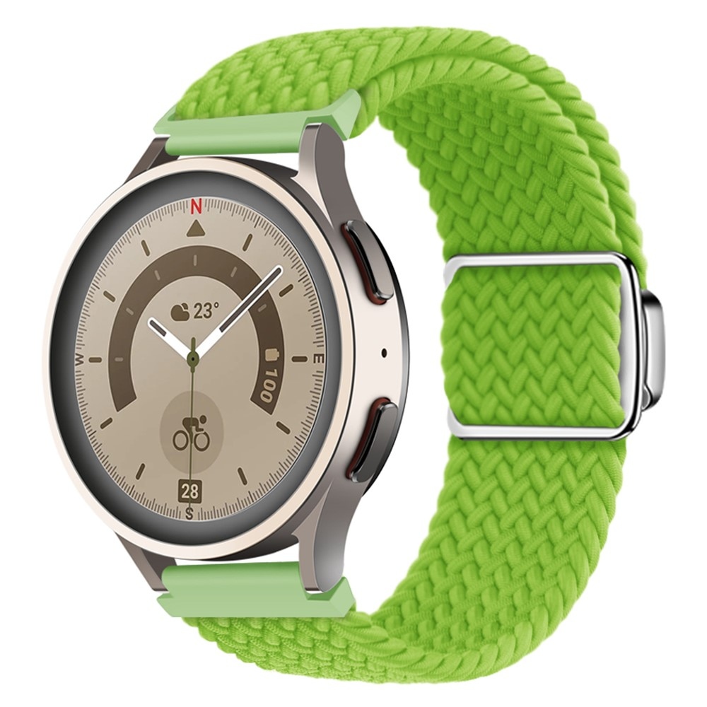 Clasp nylonový remienok 22mm na Garmin Forerunner 265 - zelený