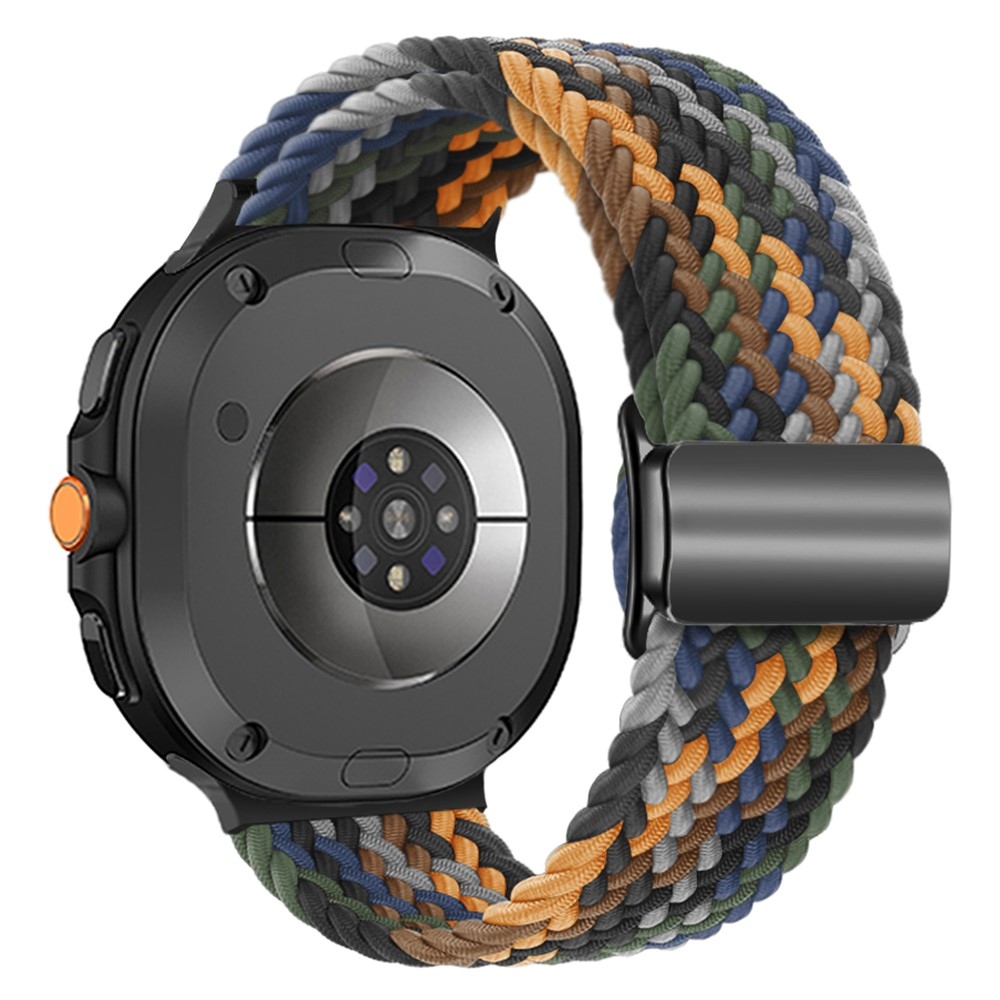 Clasp nylonový remienok na Samsung Galaxy Watch8 Classic 46mm/Watch8 44mm/40mm - farebný