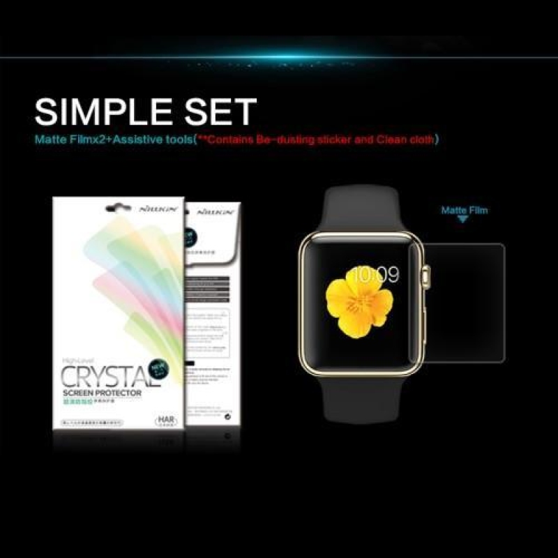Clear antiotisková fólia na Apple Watch 42mm