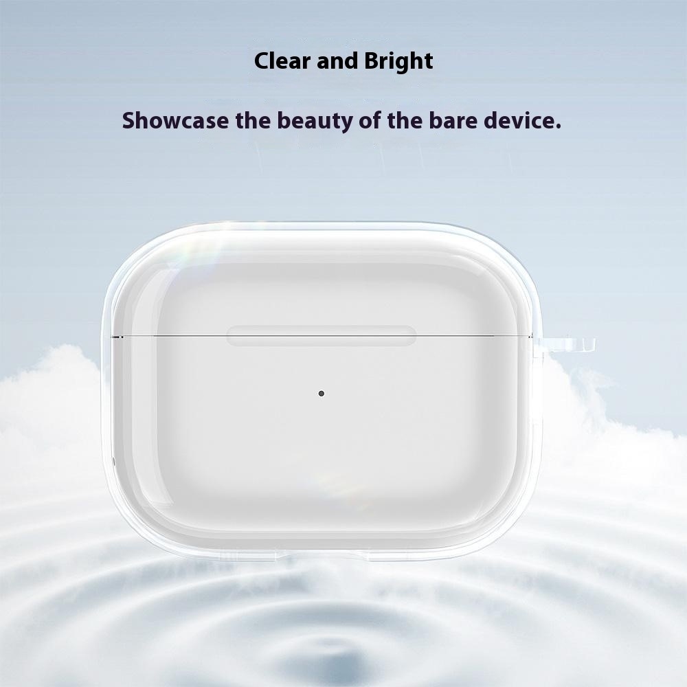 Clear gélový obal na Apple AirPods Pro 3 - priehľadný