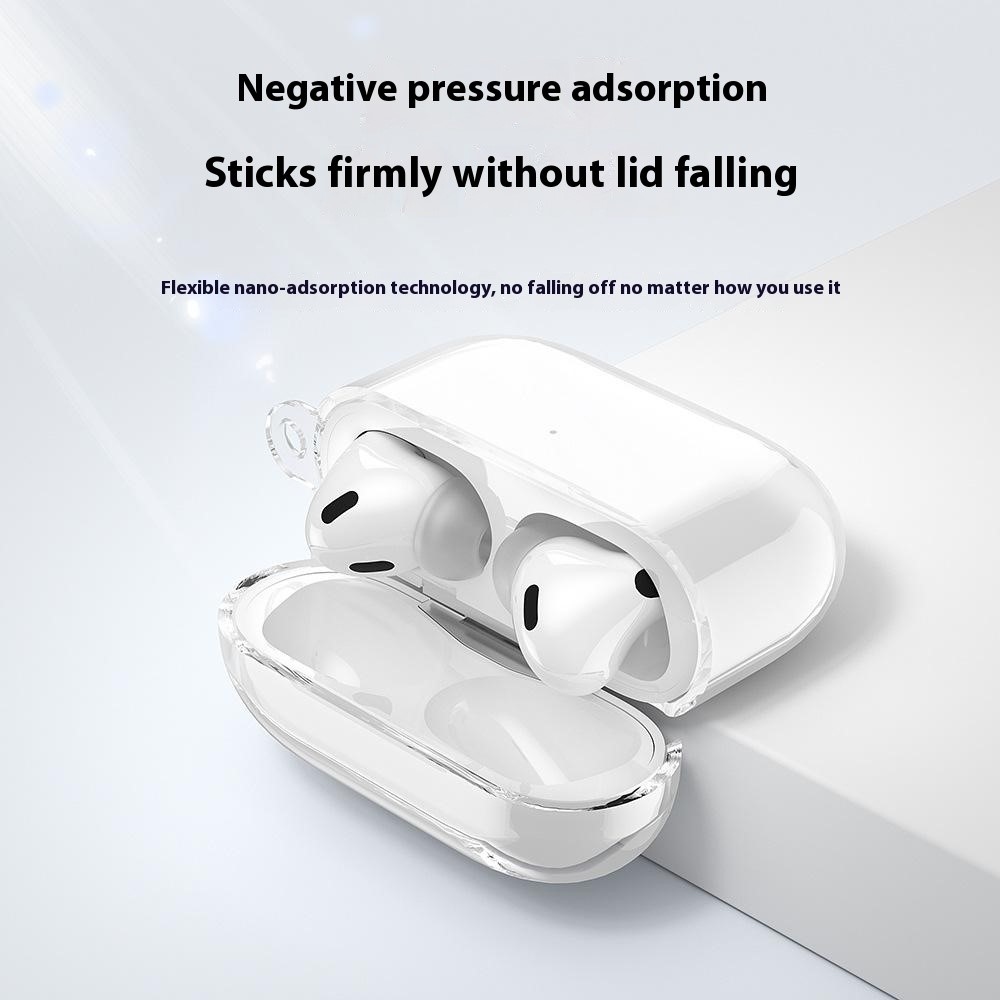 Clear gélový obal na Apple AirPods Pro 3 - priehľadný