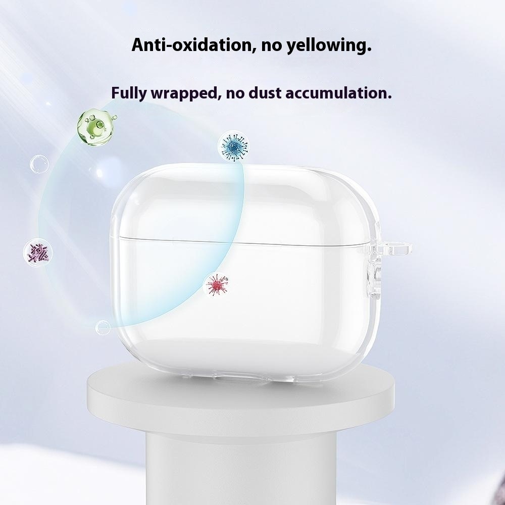 Clear gélový obal na Apple AirPods Pro 3 - priehľadný