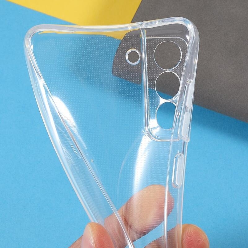 Clear gélový obal na mobilný telefón Samsung Galaxy S21 FE 5G - priehľadný