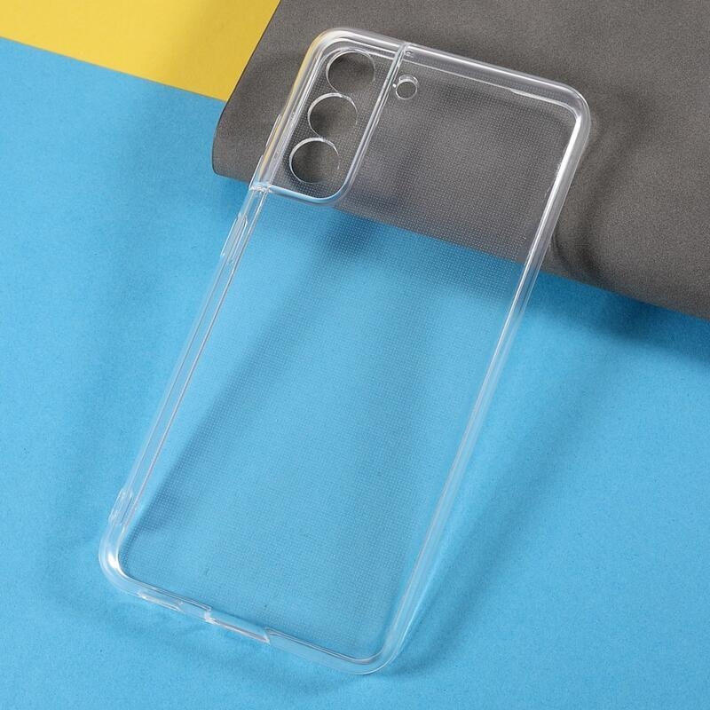 Clear gélový obal na mobilný telefón Samsung Galaxy S21 FE 5G - priehľadný