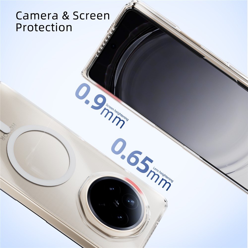 Clear plastový kryt s MagSafe na mobil Honor Magic V6