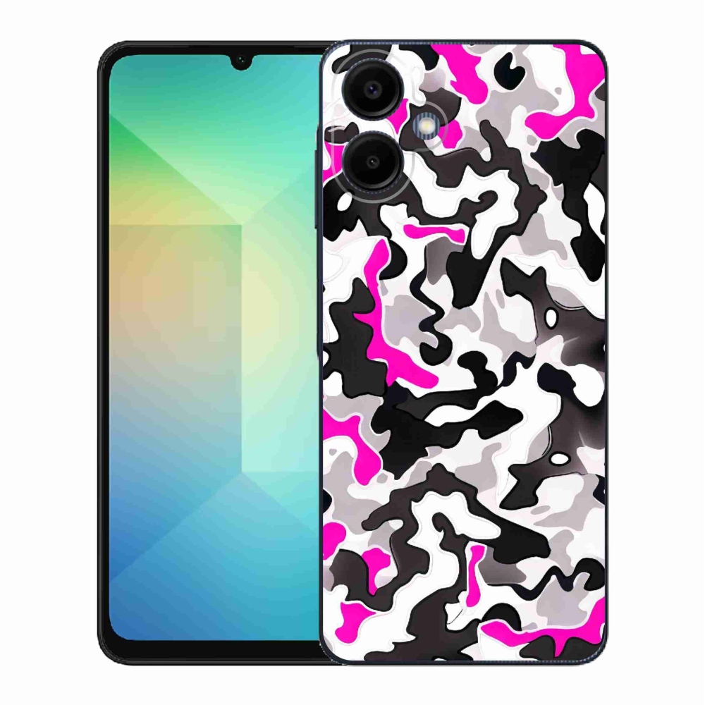 Gélový kryt mmCase na Samsung Galaxy A06 4G - maskáčový vzor 5