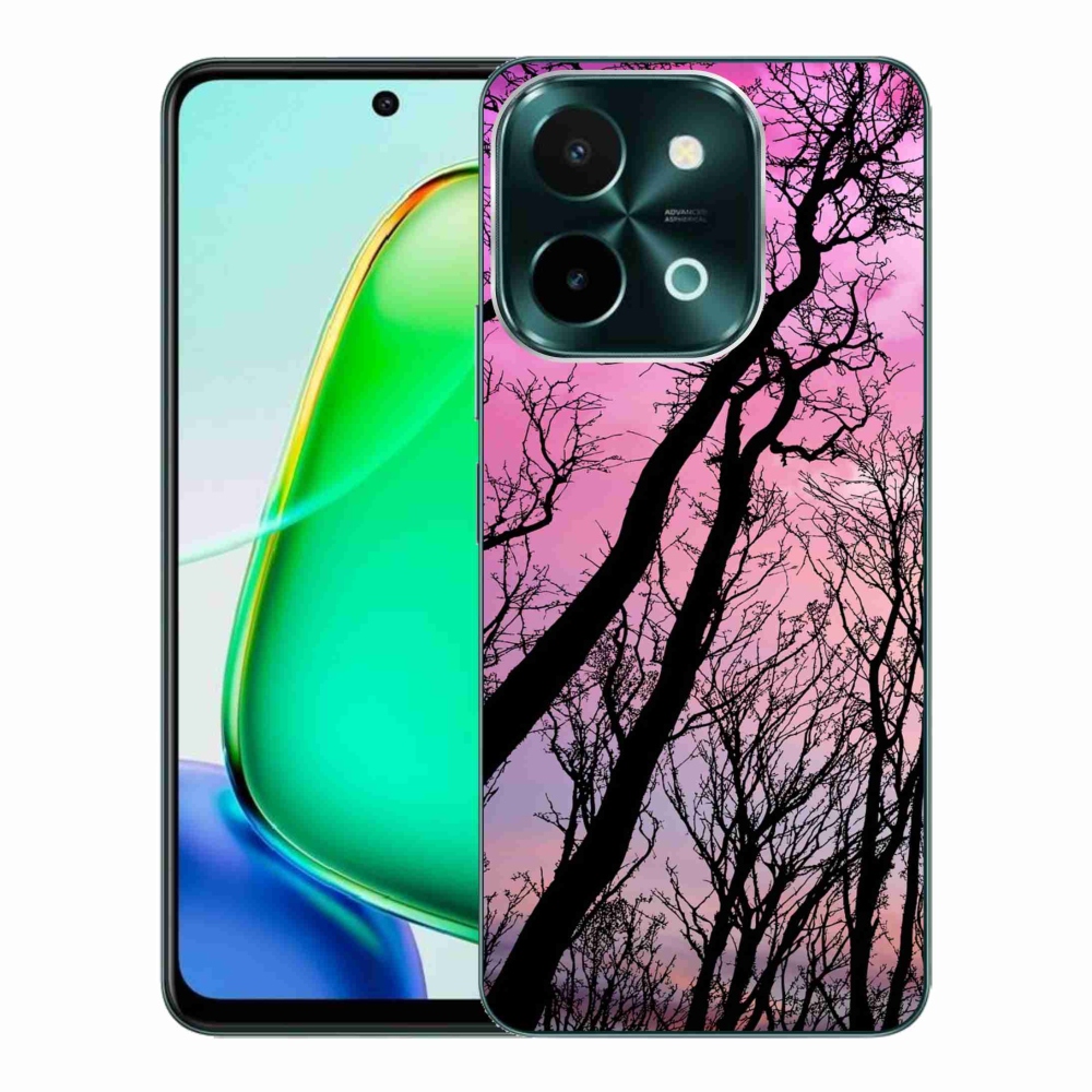 Gélový obal mmCase na Vivo Y28 - opadané stromy