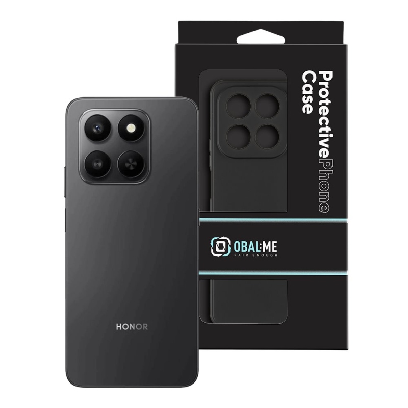 OBAL:ME Matný TPU kryt pre Honor 400 Smart 5G/X7d Black