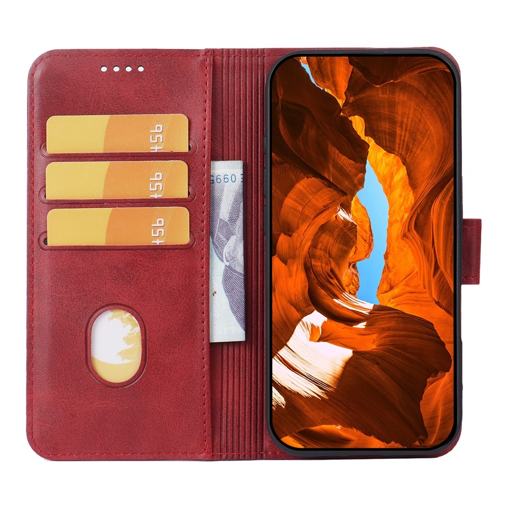 Closure knižkové púzdro na Samsung Galaxy A27 - červené