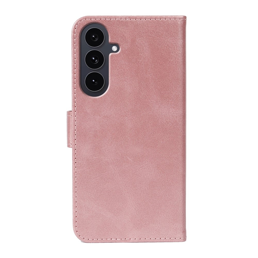 Closure knižkové púzdro na Samsung Galaxy A27 - ružovozlaté