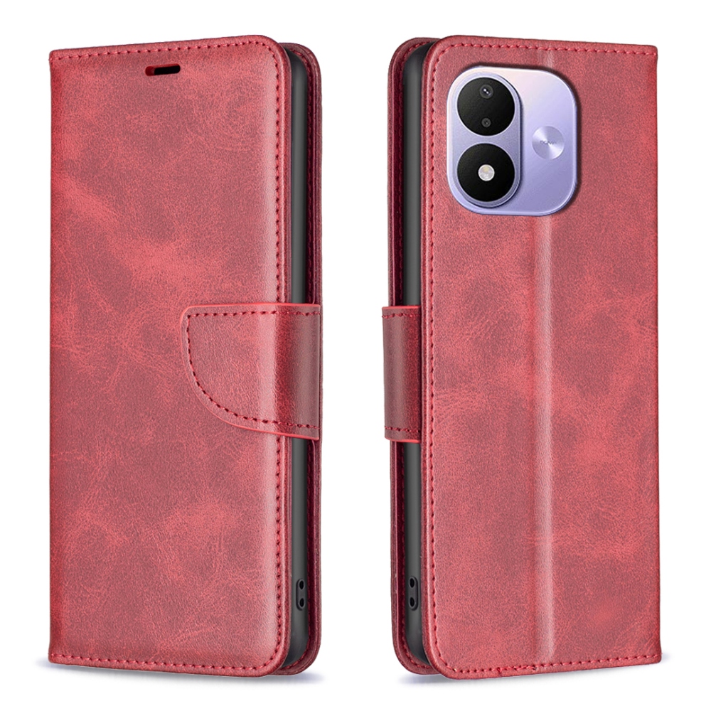 Closure knižkové púzdro na Xiaomi Redmi Note 17 4G/5G - červené