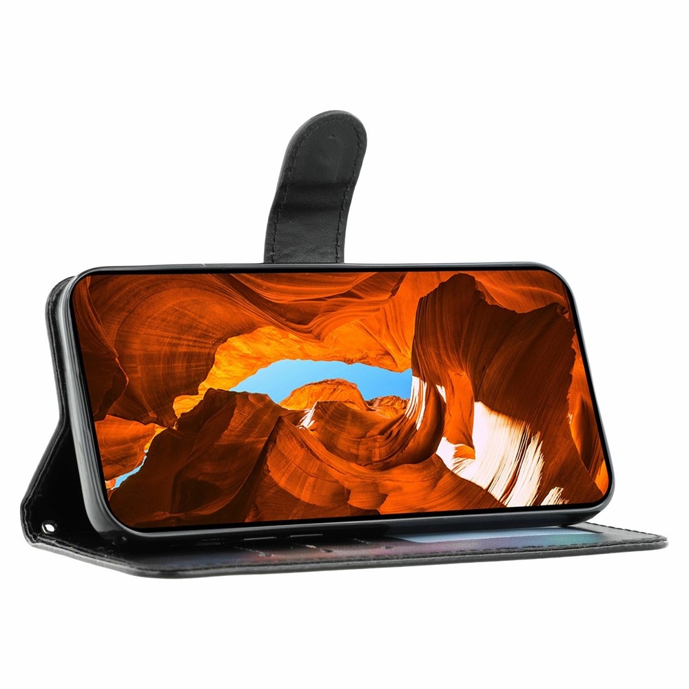 Clots knižkové púzdro na Honor Magic 8 Pro 5G - čierne