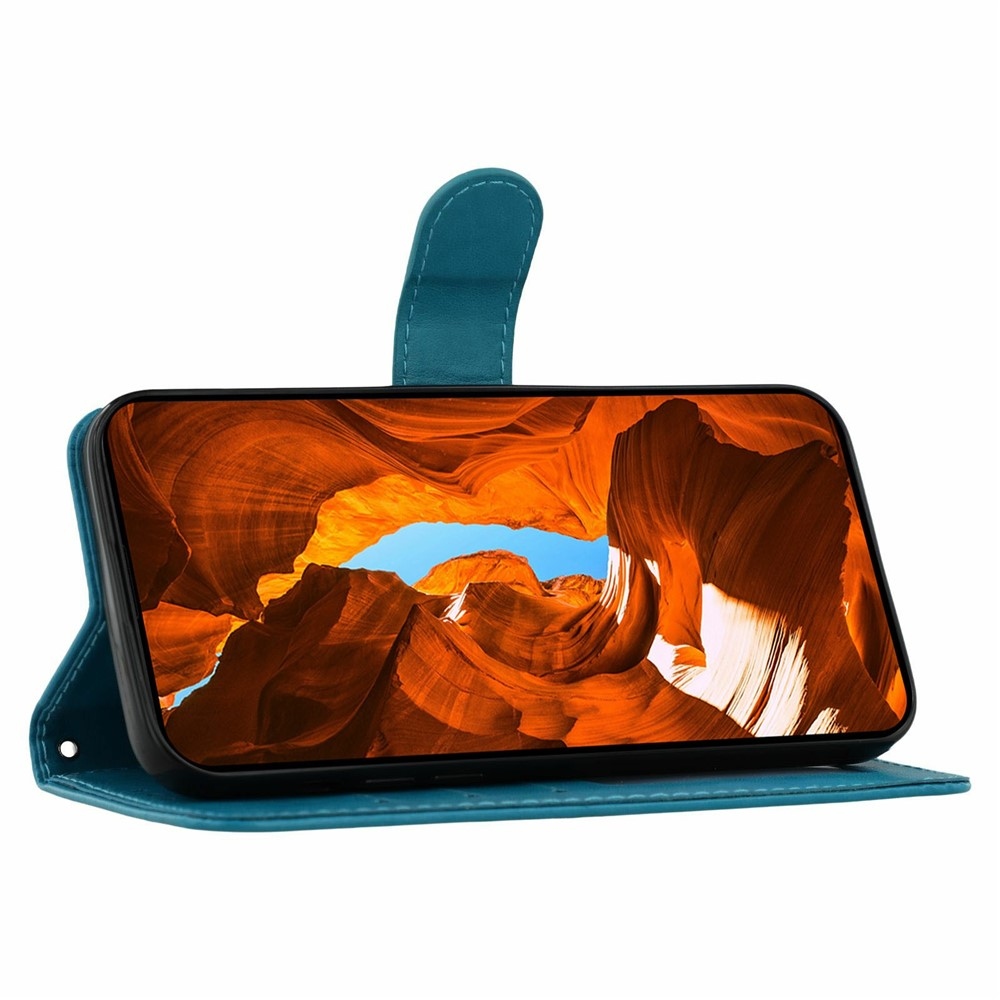 Clots knižkové púzdro na Honor Magic 8 Pro 5G - modré