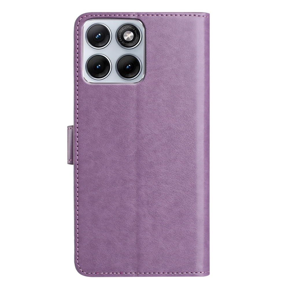 Clots knižkové púzdro na Motorola Edge 70 Fusion 5G - fialové