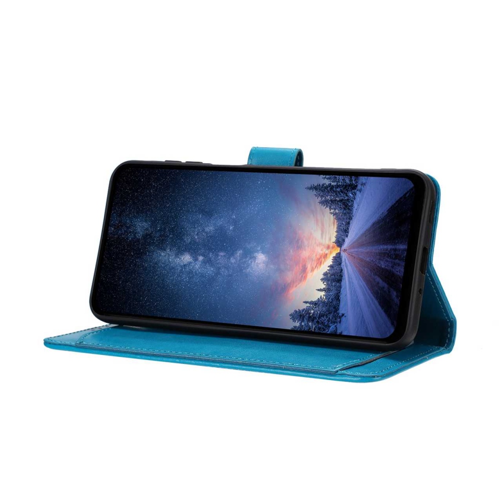 Clots knižkové púzdro na Motorola Edge 70 Fusion 5G - modré
