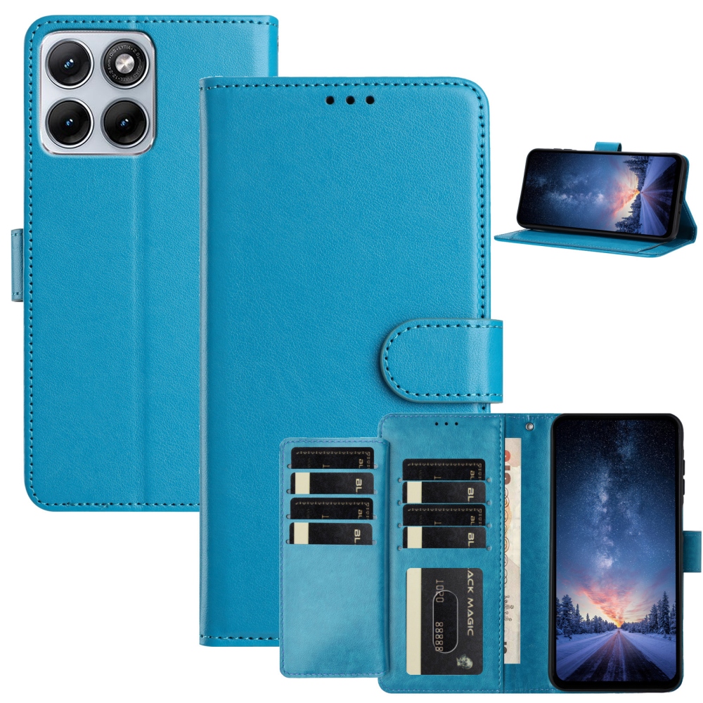 Clots knižkové púzdro na Motorola Edge 70 Fusion 5G - modré