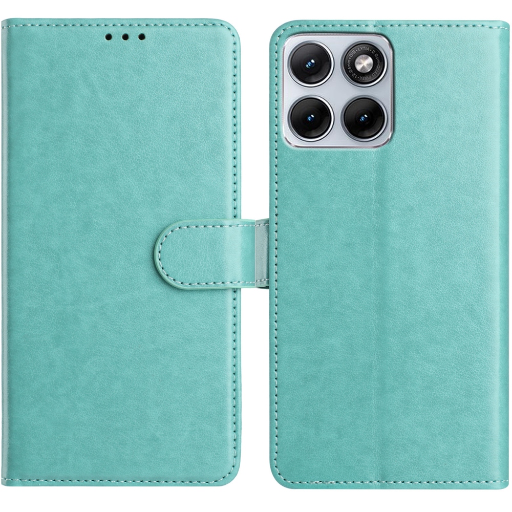 Clots knižkové púzdro na Motorola Edge 70 Fusion 5G - modrozelené
