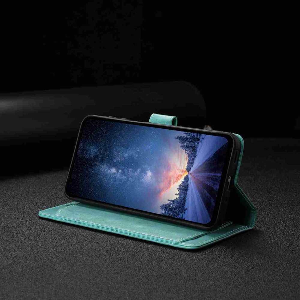Clots knižkové púzdro na Motorola Edge 70 Fusion 5G - modrozelené