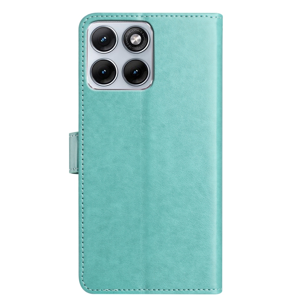 Clots knižkové púzdro na Motorola Edge 70 Fusion 5G - modrozelené