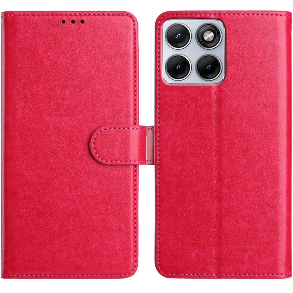 Clots knižkové púzdro na Motorola Edge 70 Fusion 5G - rose