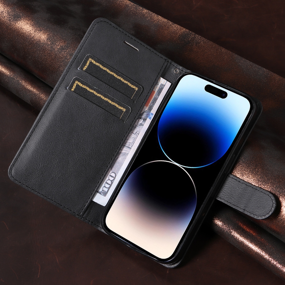 Clots knižkové púzdro na Oppo Reno 16 Pro 5G/Oppo Reno 16 5G - čierne