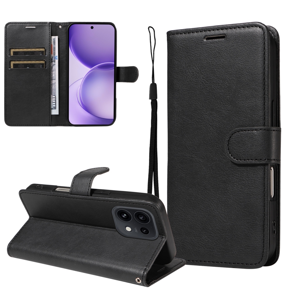 Clots knižkové púzdro na Oppo Reno 16 Pro 5G/Oppo Reno 16 5G - čierne